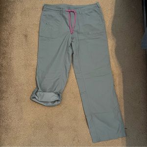 North Face Nylon hiking drawstring pants